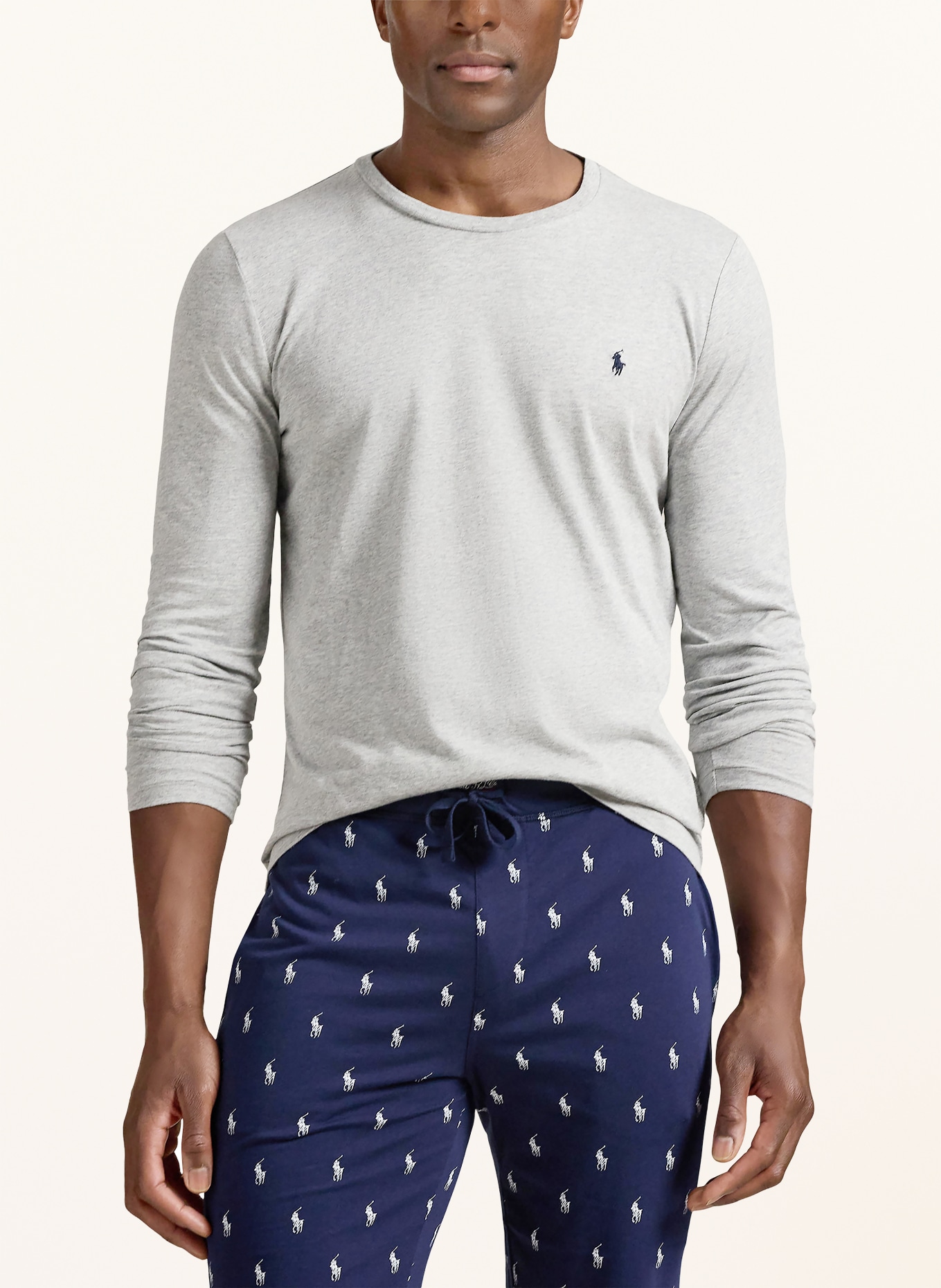 POLO RALPH LAUREN Loungeshirt: LICHTGRIJS