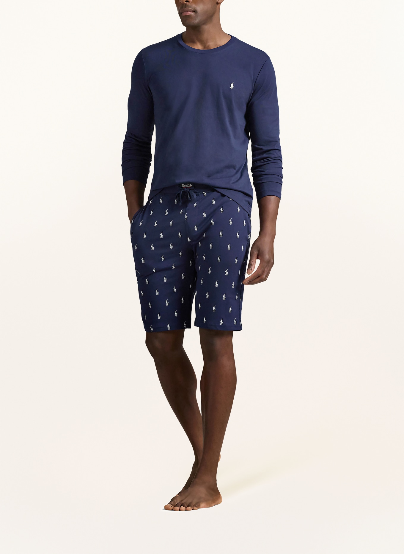 POLO RALPH LAUREN Loungeshirt: DONKERBLAUW