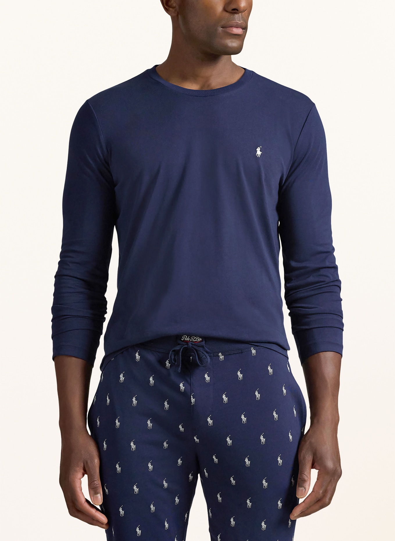 POLO RALPH LAUREN Loungeshirt: DONKERBLAUW
