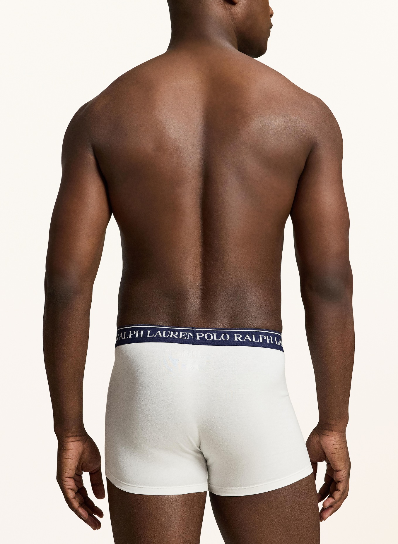 POLO RALPH LAUREN 5-pack boxer shorts: DARK BLUE / BEIGE / WHITE
