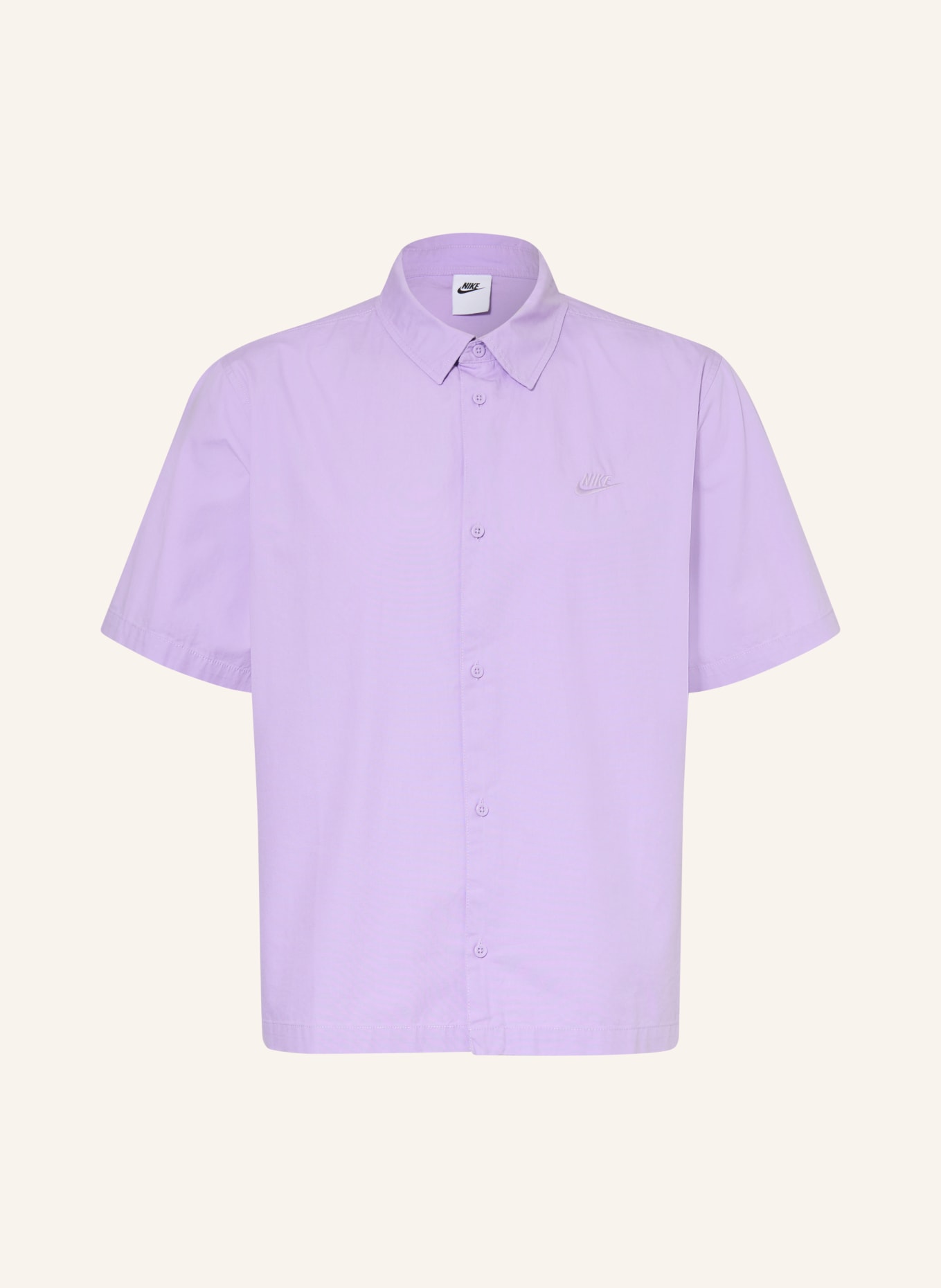 Nike Chemise à manches courtes, coupe ample: LILAS CLAIR