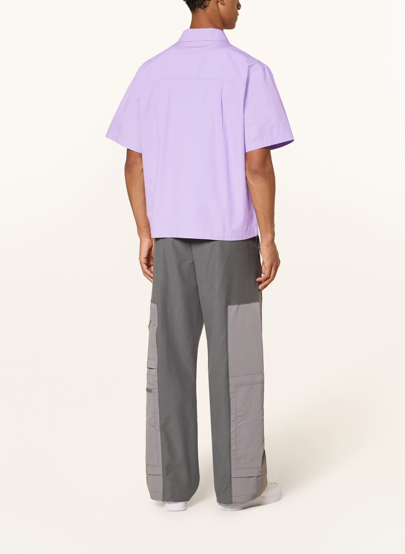 Nike Chemise à manches courtes, coupe ample: LILAS CLAIR