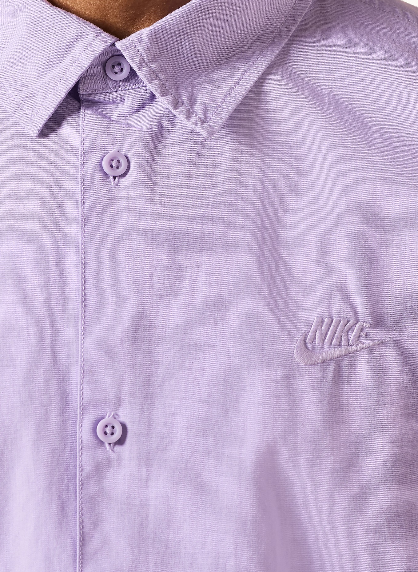 Nike Chemise à manches courtes, coupe ample: LILAS CLAIR