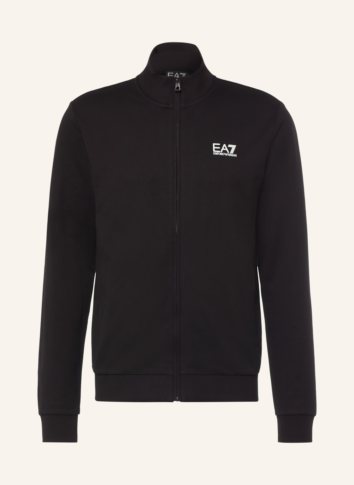 EA7 EMPORIO ARMANI Sweatjack: ZWART