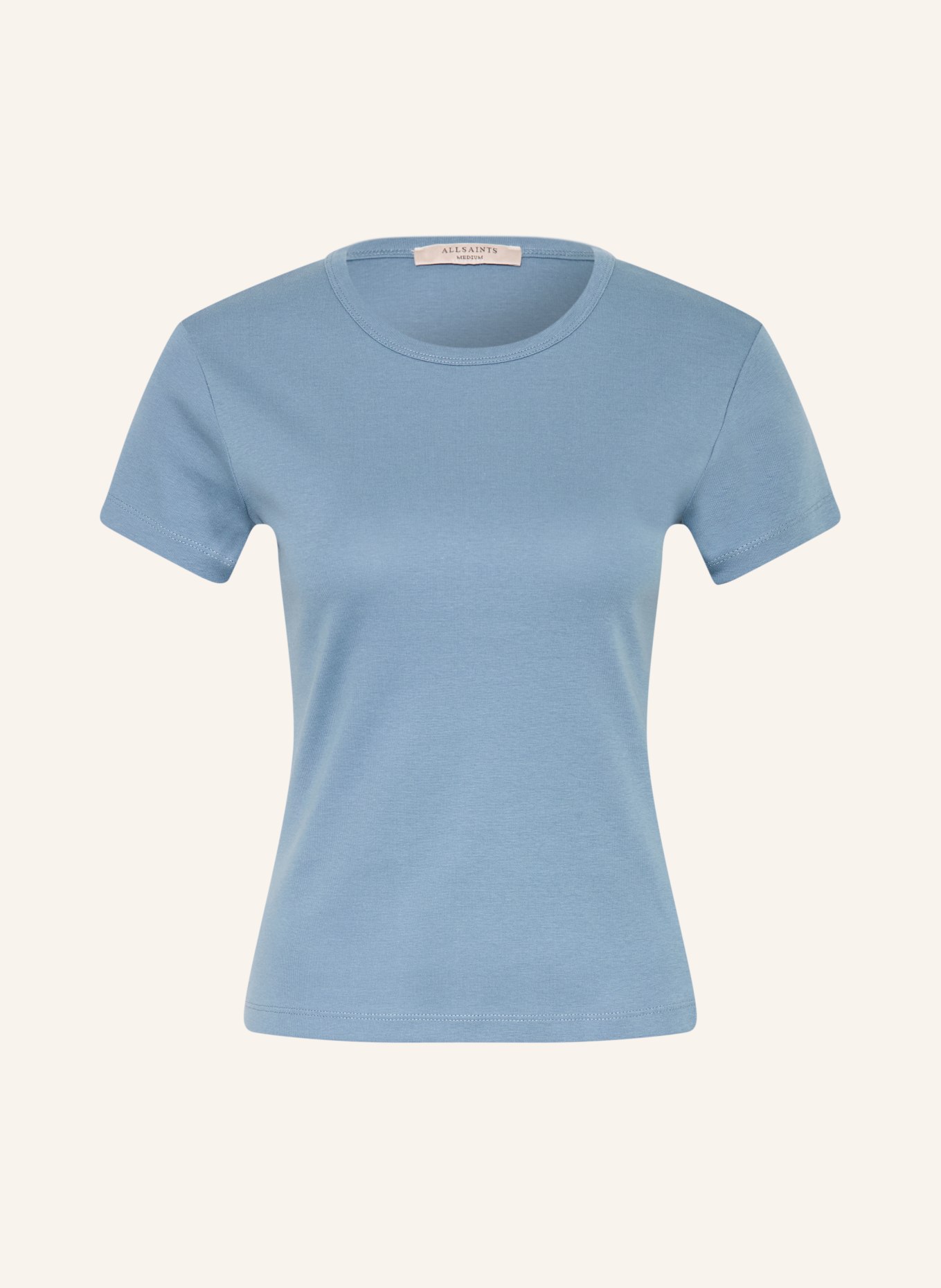 ALLSAINTS T-Shirt STEVIE: BLAU