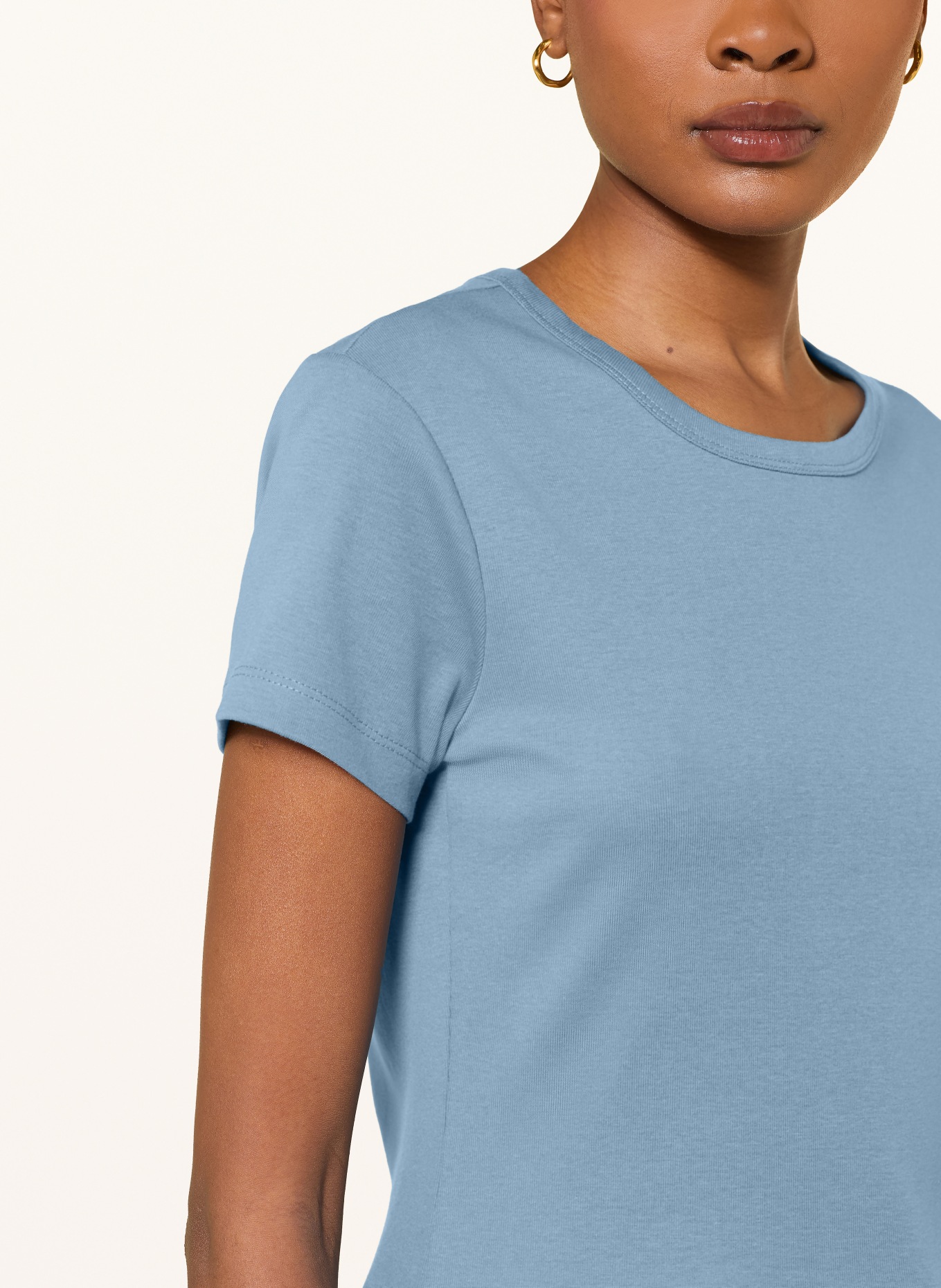ALLSAINTS T-Shirt STEVIE: BLAU