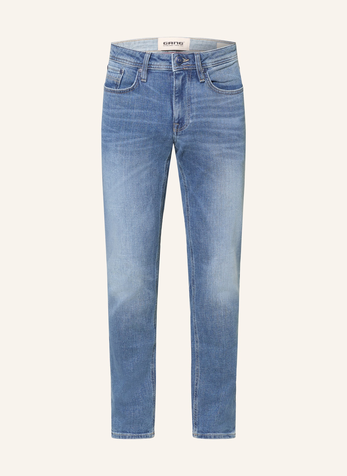 GANG Džíny 94NICO Slim Fit: Mdi Blue Used