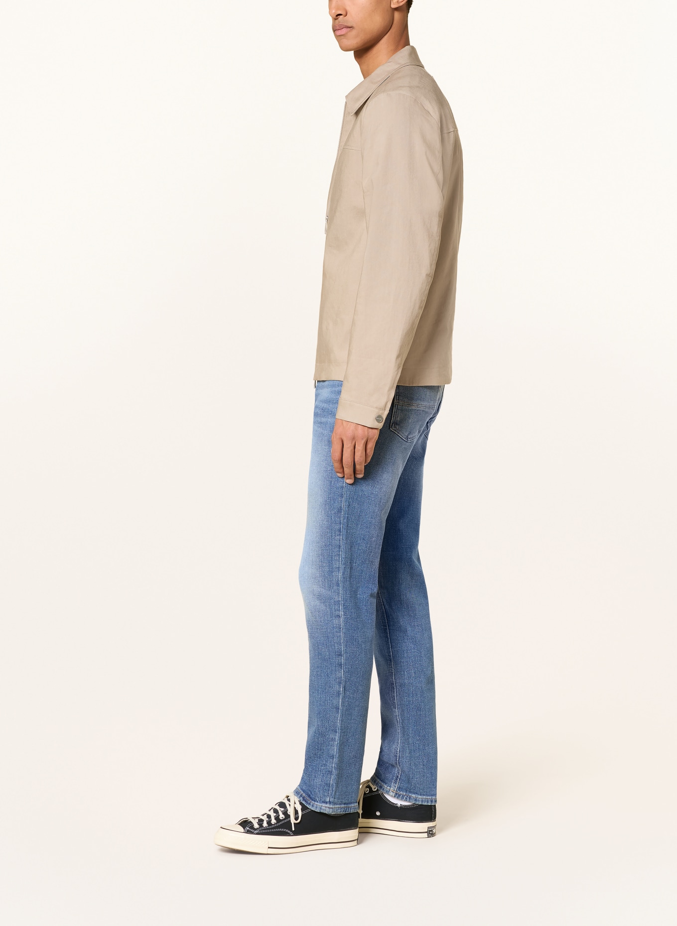 GANG Džíny 94NICO Slim Fit: Mdi Blue Used