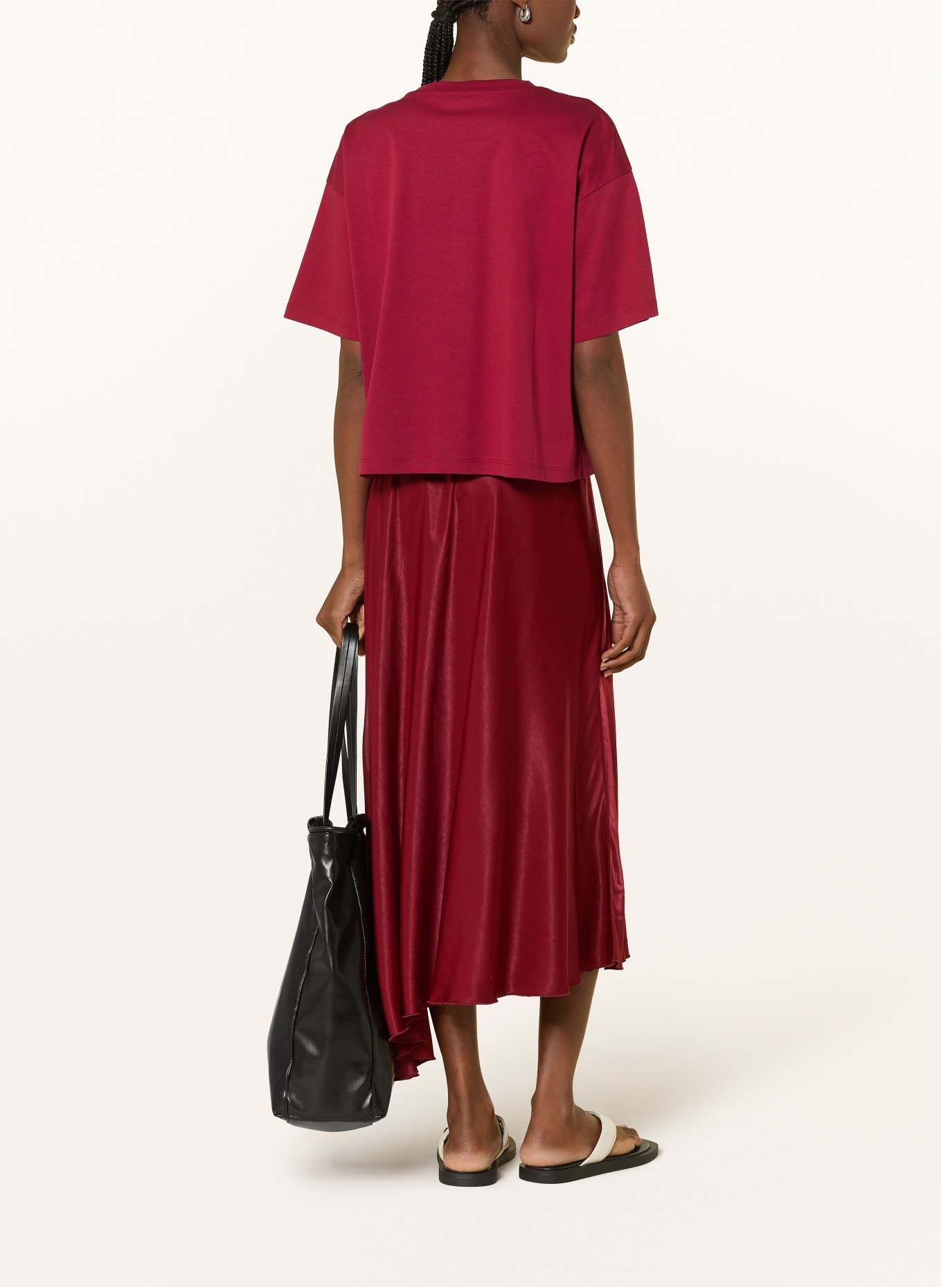 MSCH COPENHAGEN T-shirt MSCHMOA: DARK RED