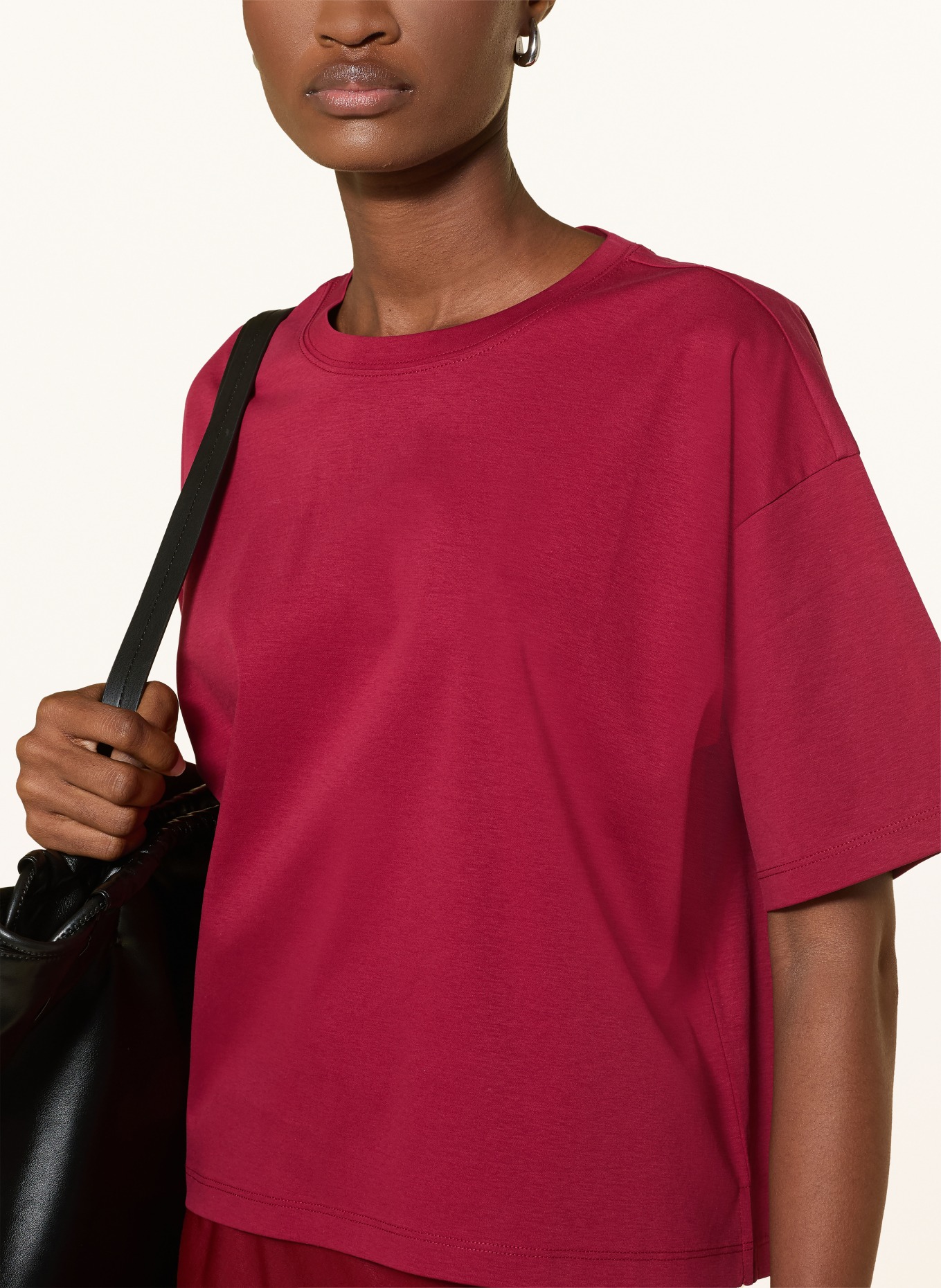 MSCH COPENHAGEN T-shirt MSCHMOA: DARK RED