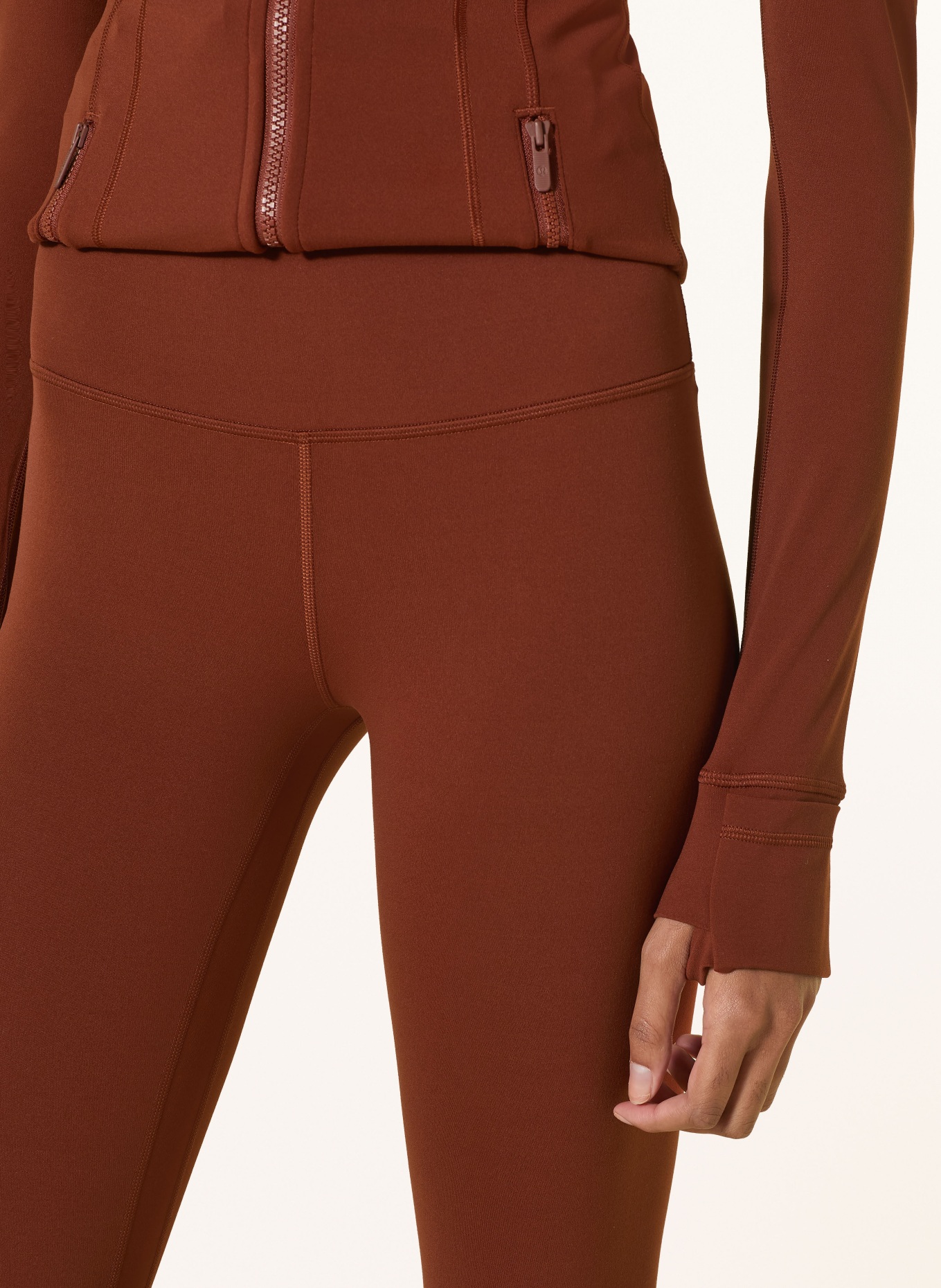 lululemon Legginsy ALIGN™ HR 28IN: CIEMNOCZERWONY
