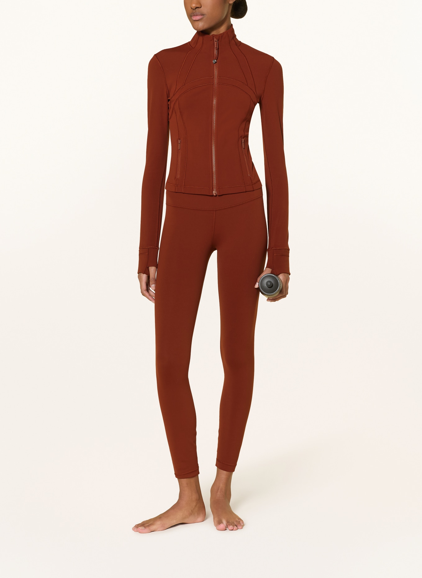 lululemon Legginsy ALIGN™ HR 25IN: CIEMNOCZERWONY