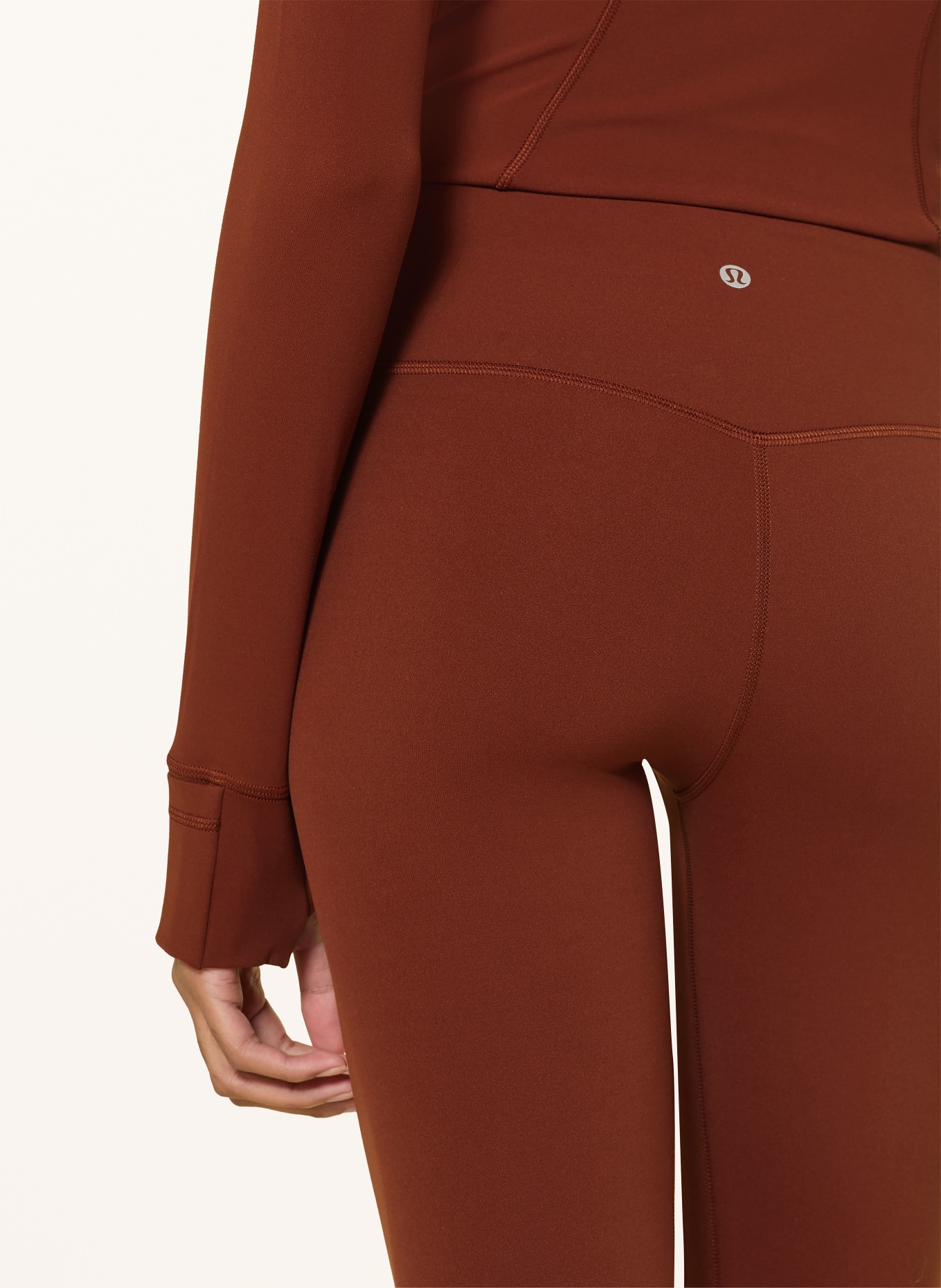 lululemon Legginsy ALIGN™ HR 25IN: CIEMNOCZERWONY