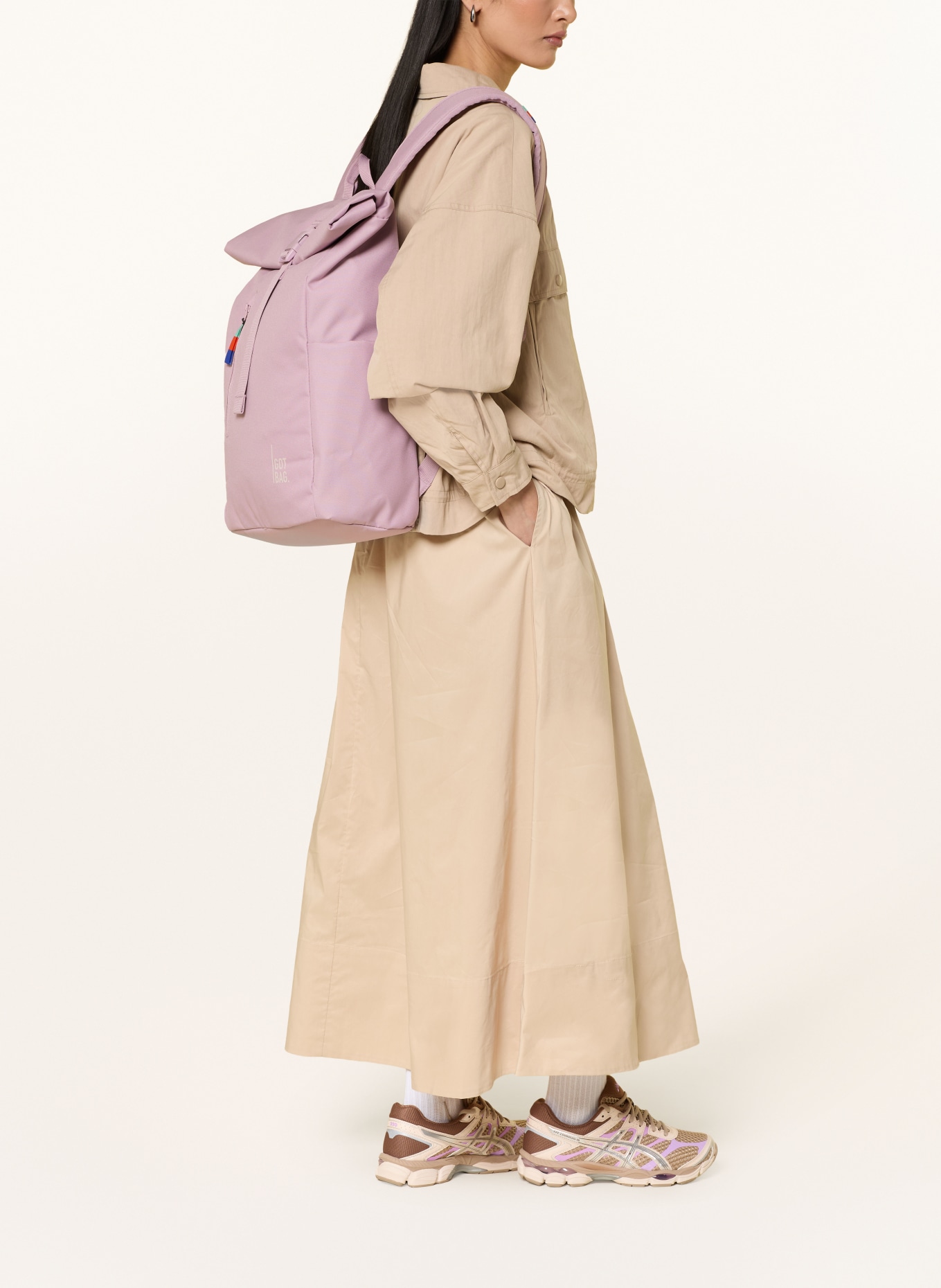 GOT BAG Rugzak ROLLTOP EASY: ROSÉ
