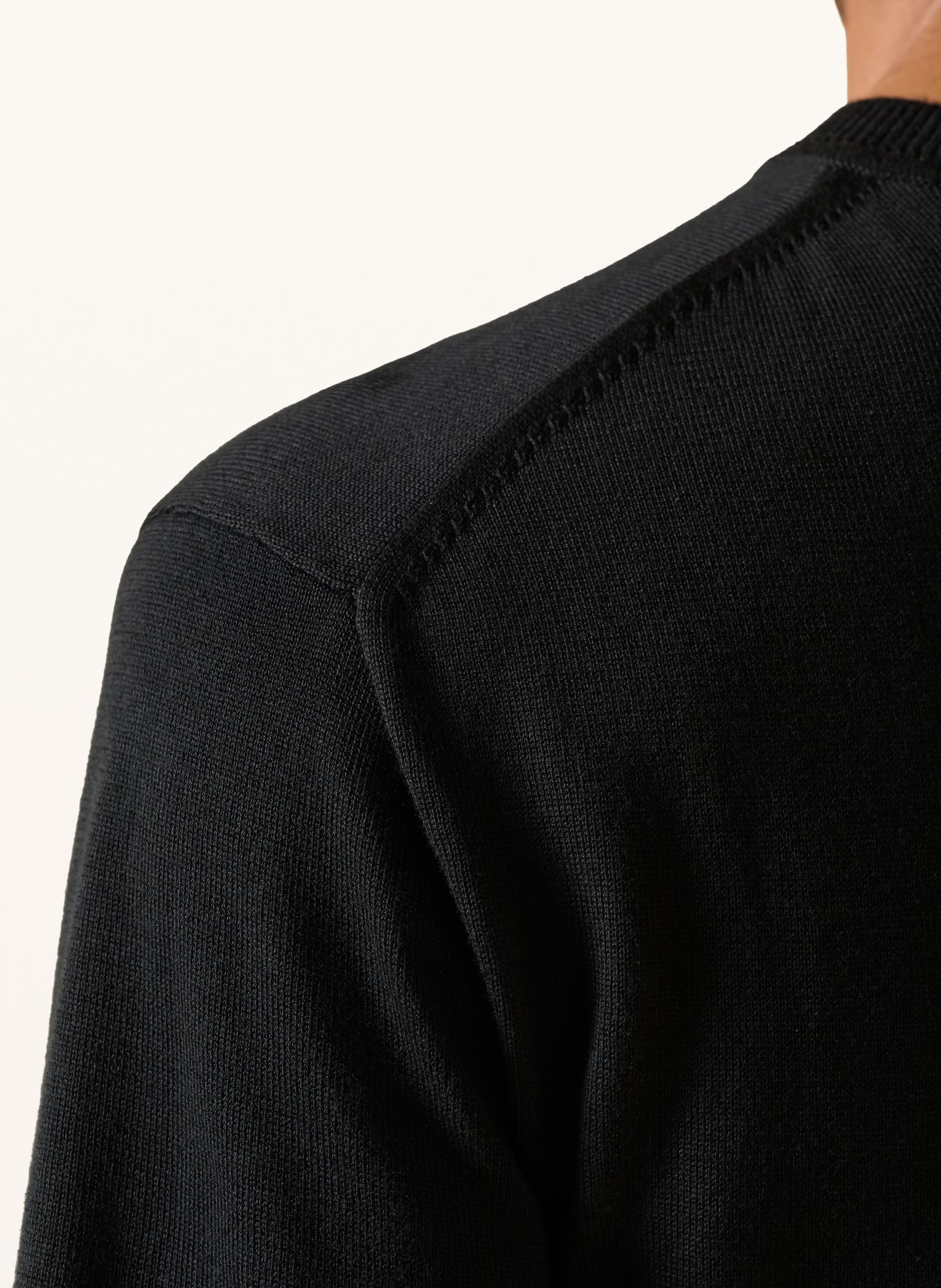 Calvin Klein Strickshirt: SCHWARZ