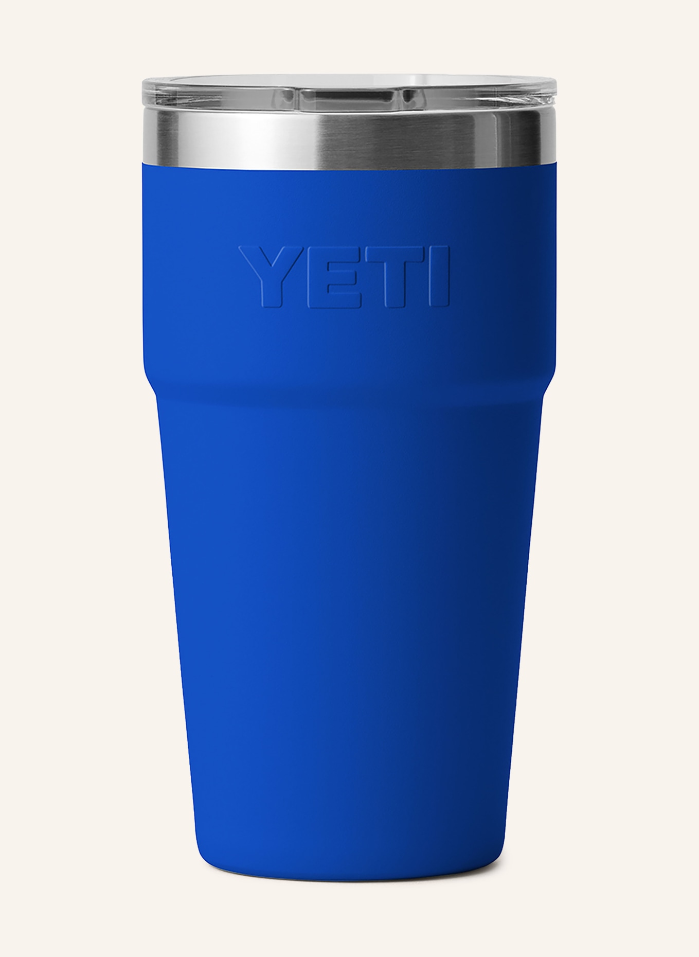 YETI Thermosbeker RAMBLER®: BLAUW / ZILVER