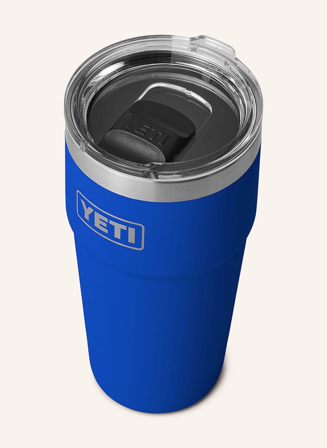 YETI Thermosbeker RAMBLER®: BLAUW / ZILVER