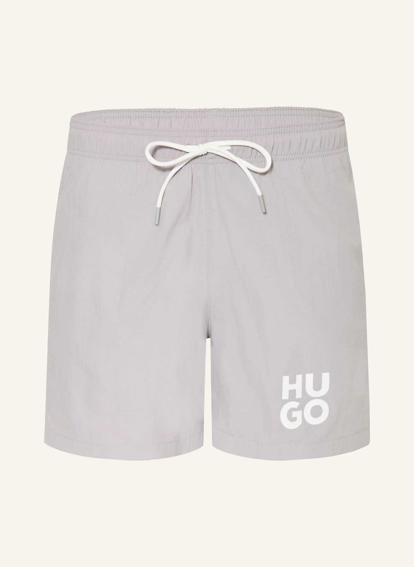 HUGO Badeshorts PAOLO: HELLGRAU