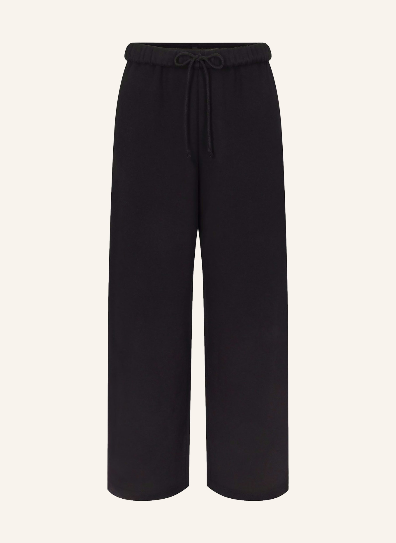 SKIMS Pantalon de survêtement lounge COTTON-FLEECE: ONYX