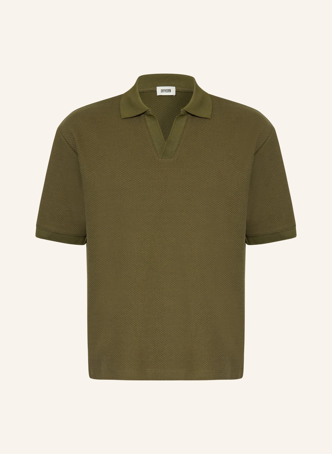 DRYKORN Piqué poloshirt ACAYO Relaxed Fit: OLIJF