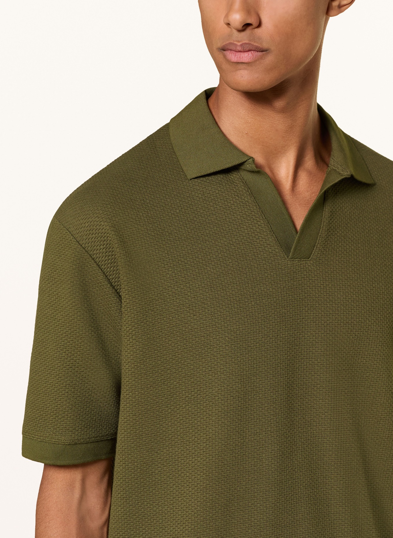 DRYKORN Piqué poloshirt ACAYO Relaxed Fit: OLIJF