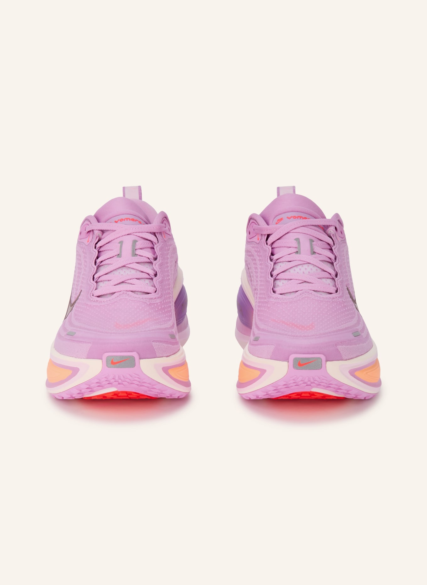 Nike Laufschuhe VOMERO PLUS: NEONLILA / DUNKELGRAU