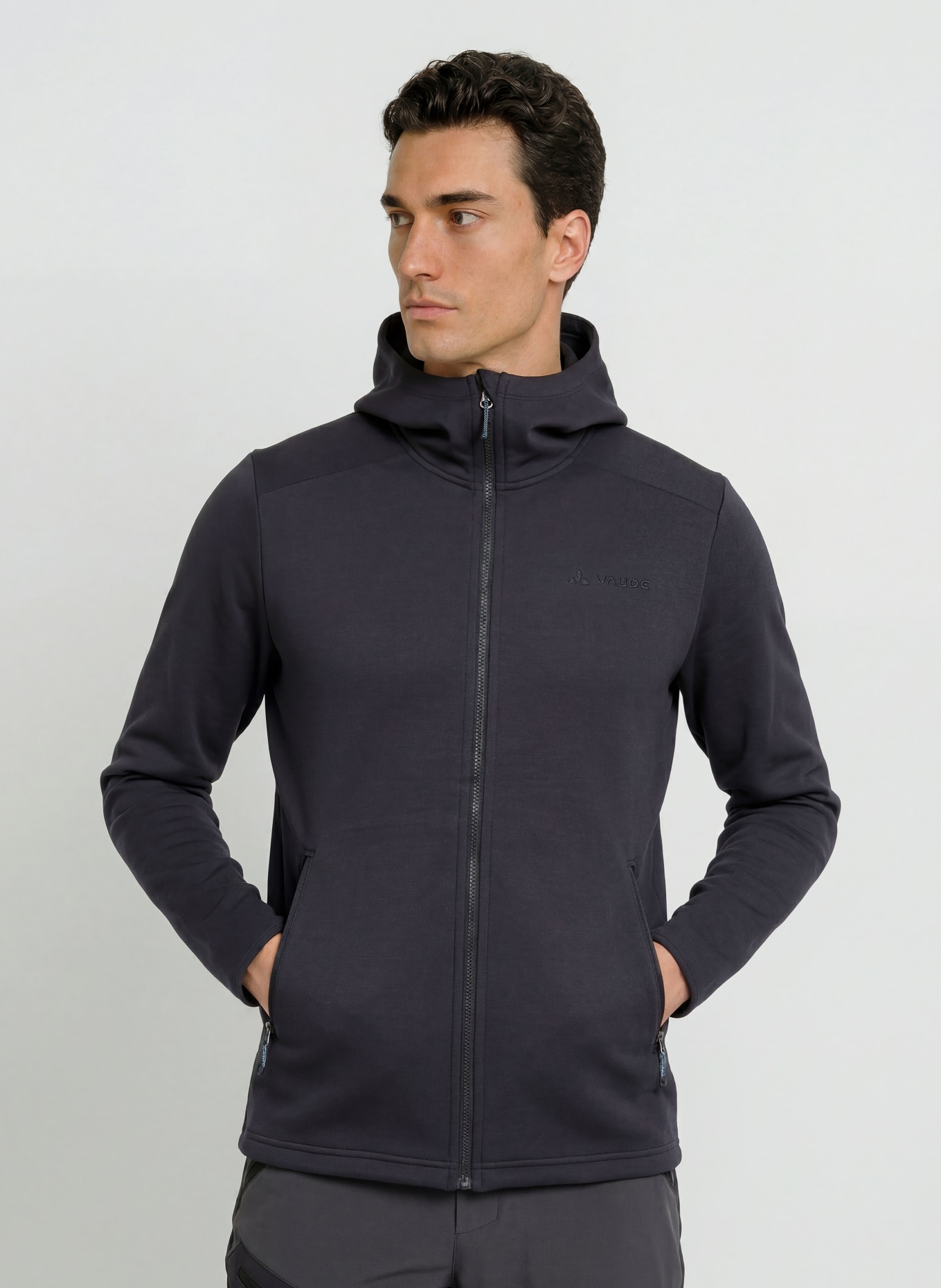 VAUDE Fleecejacke IDRIS: SCHWARZ