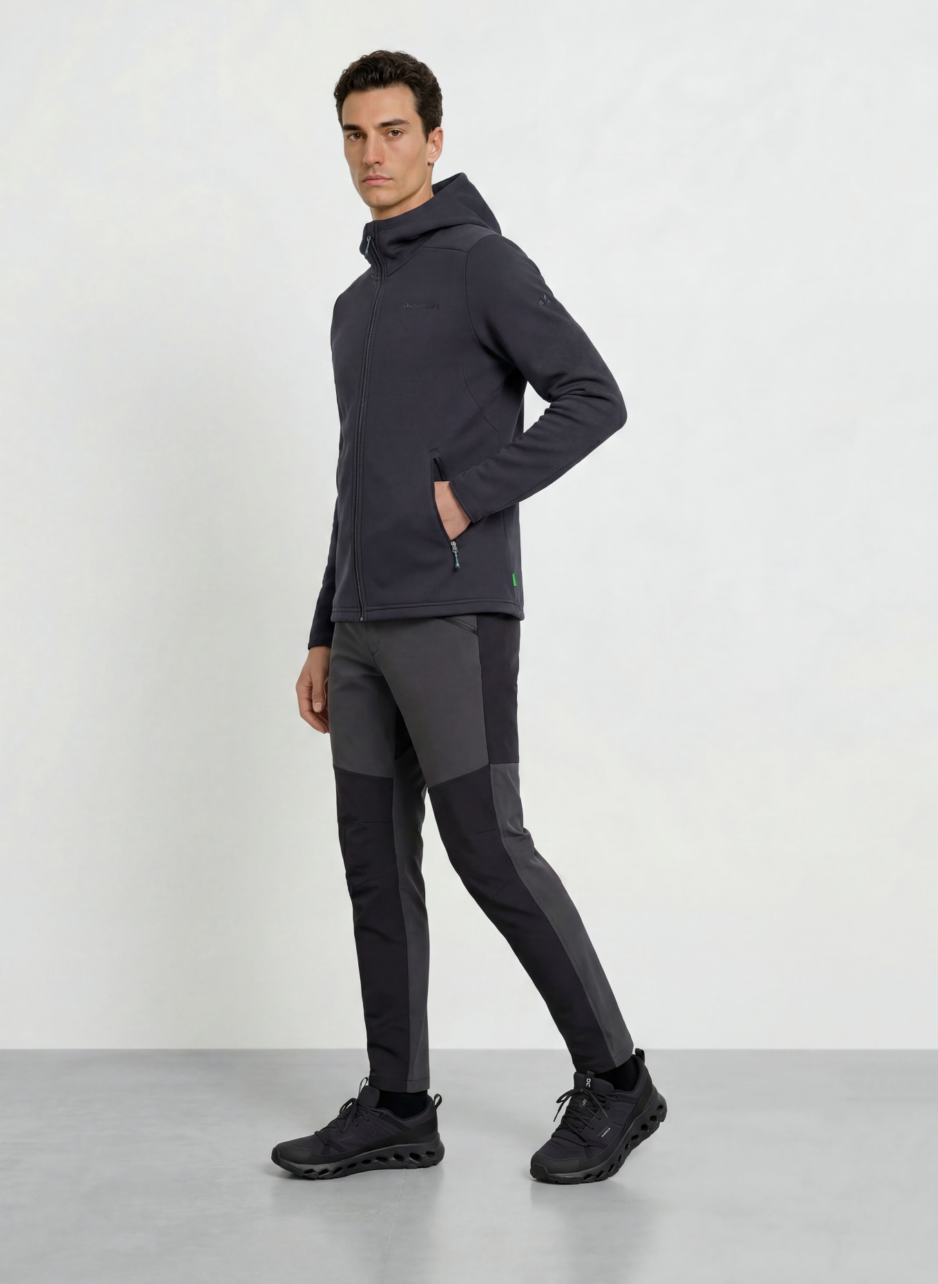 VAUDE Fleecejacke IDRIS: SCHWARZ