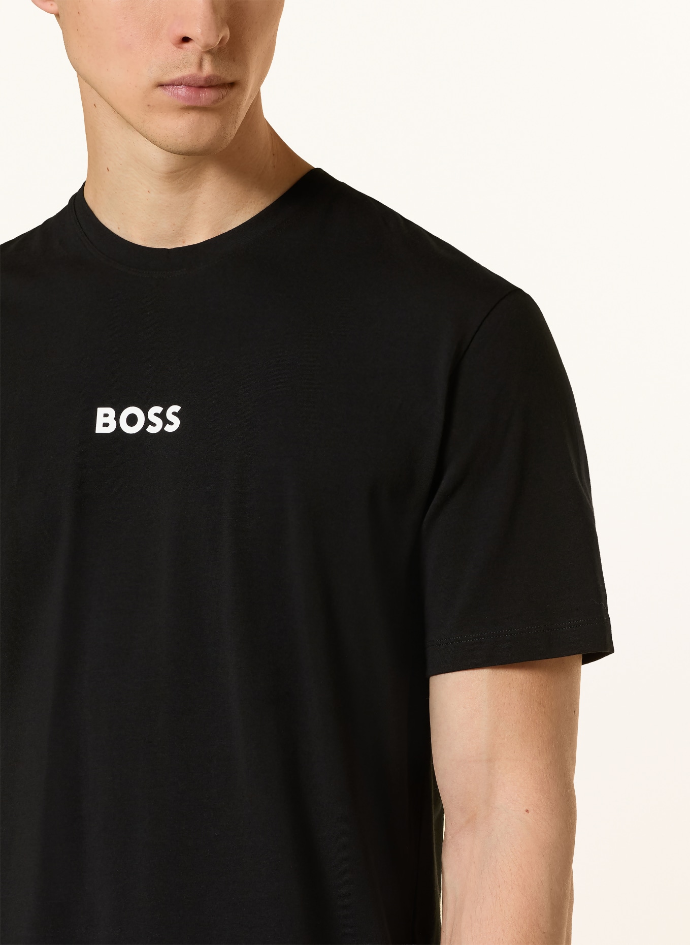 BOSS Shorty-pyjamas EASY SHORT med presentförpackning: KHAKI / LJUSGRÖN / SVART