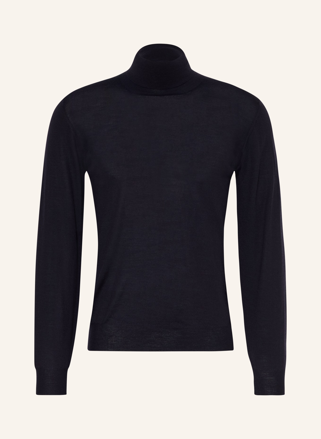 FEDELI Rollkragenpullover LANA: DUNKELBLAU