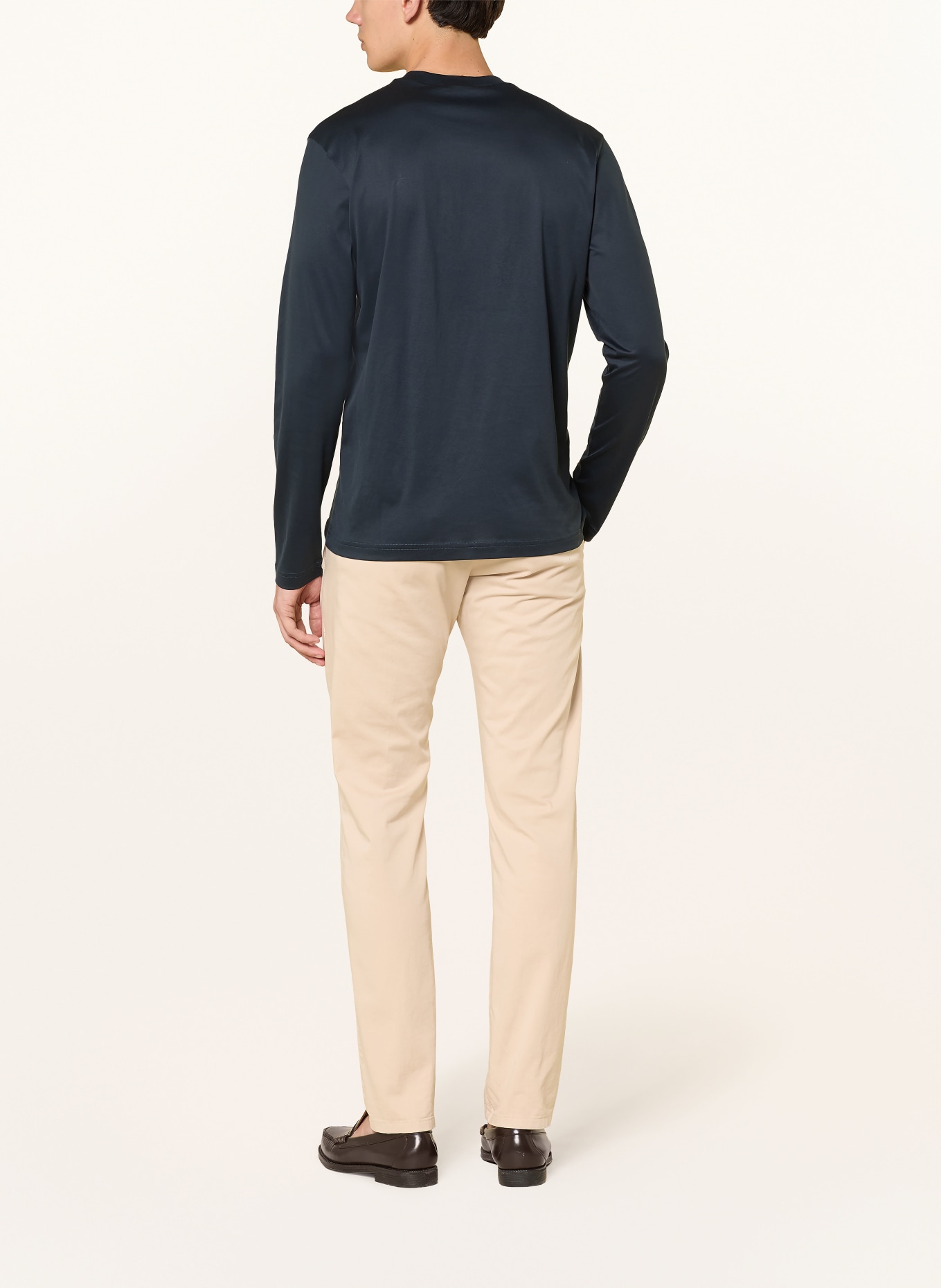 Stefan Brandt Longsleeve: DUNKELBLAU