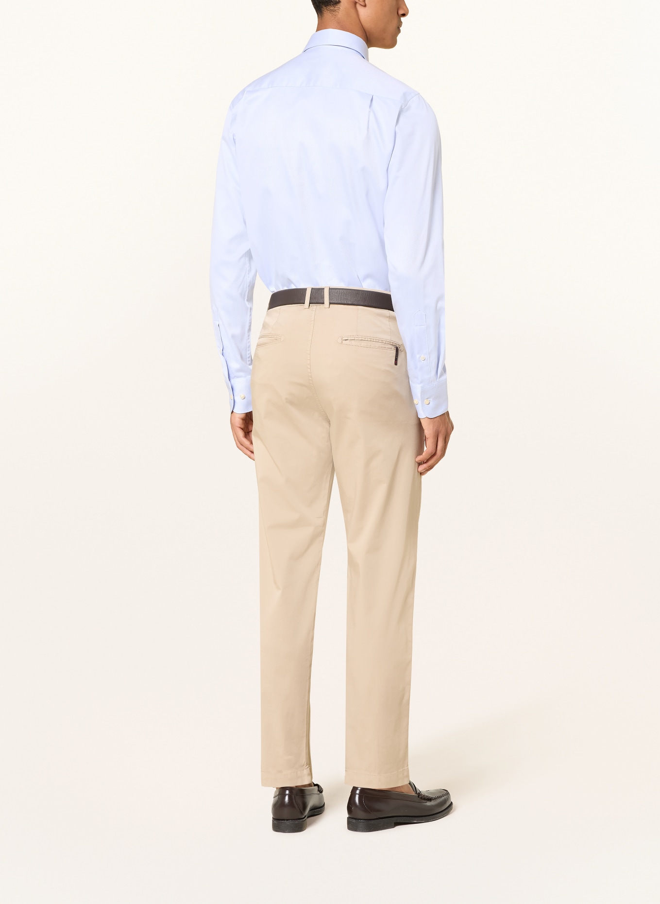 STROKESMAN'S Chemise coupe classique: BLEU CLAIR