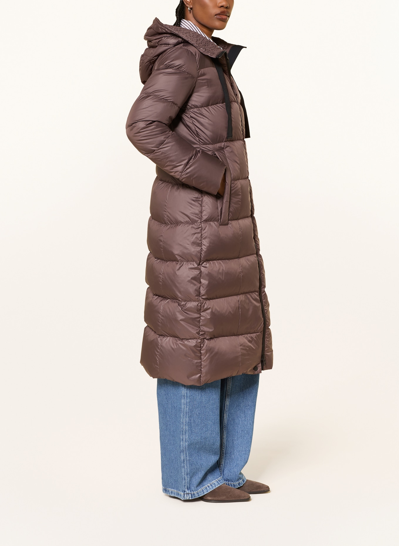 PEUTEREY Down coat NUNKI: BROWN