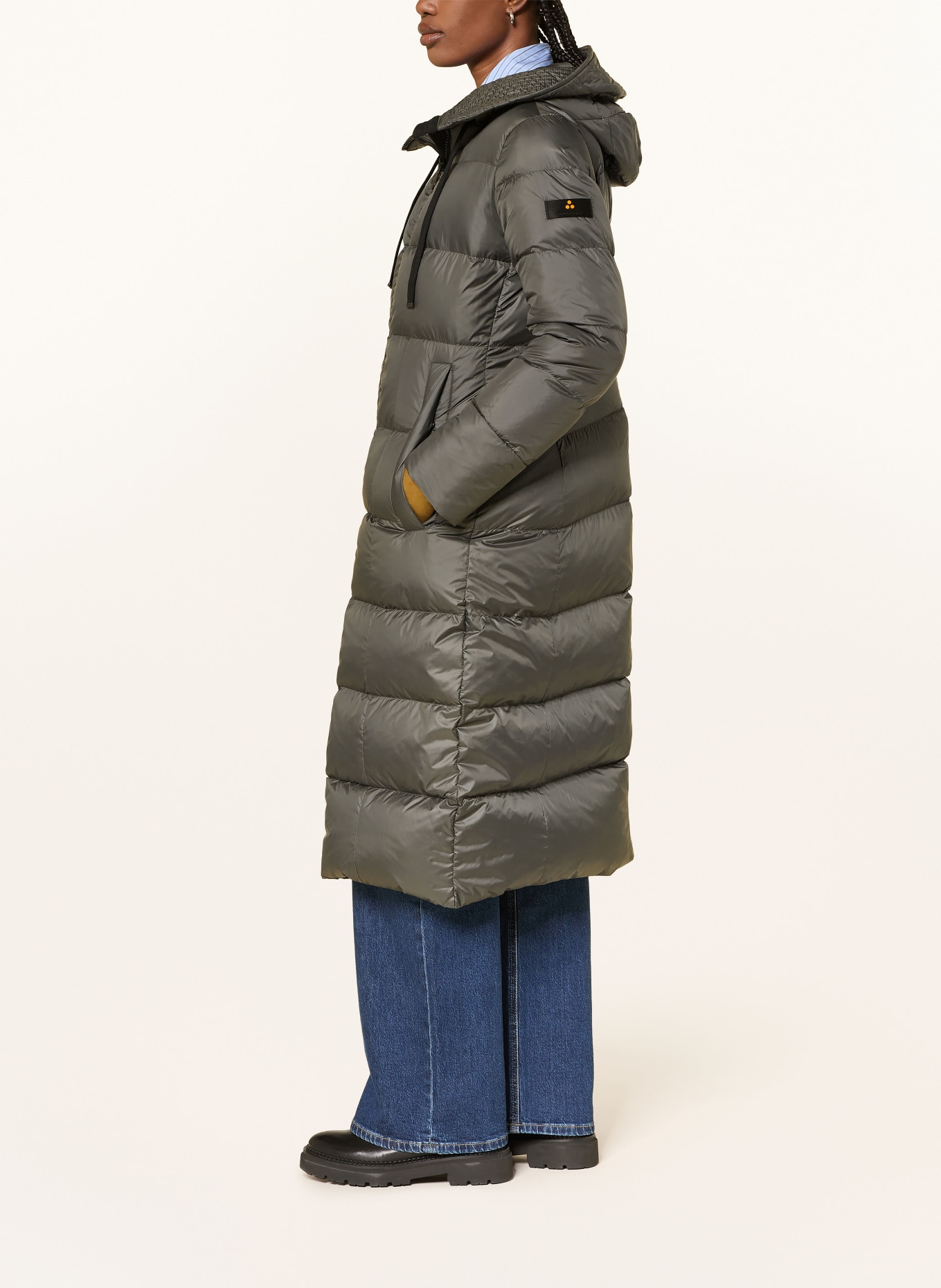 PEUTEREY Down coat NUNKI: GREEN