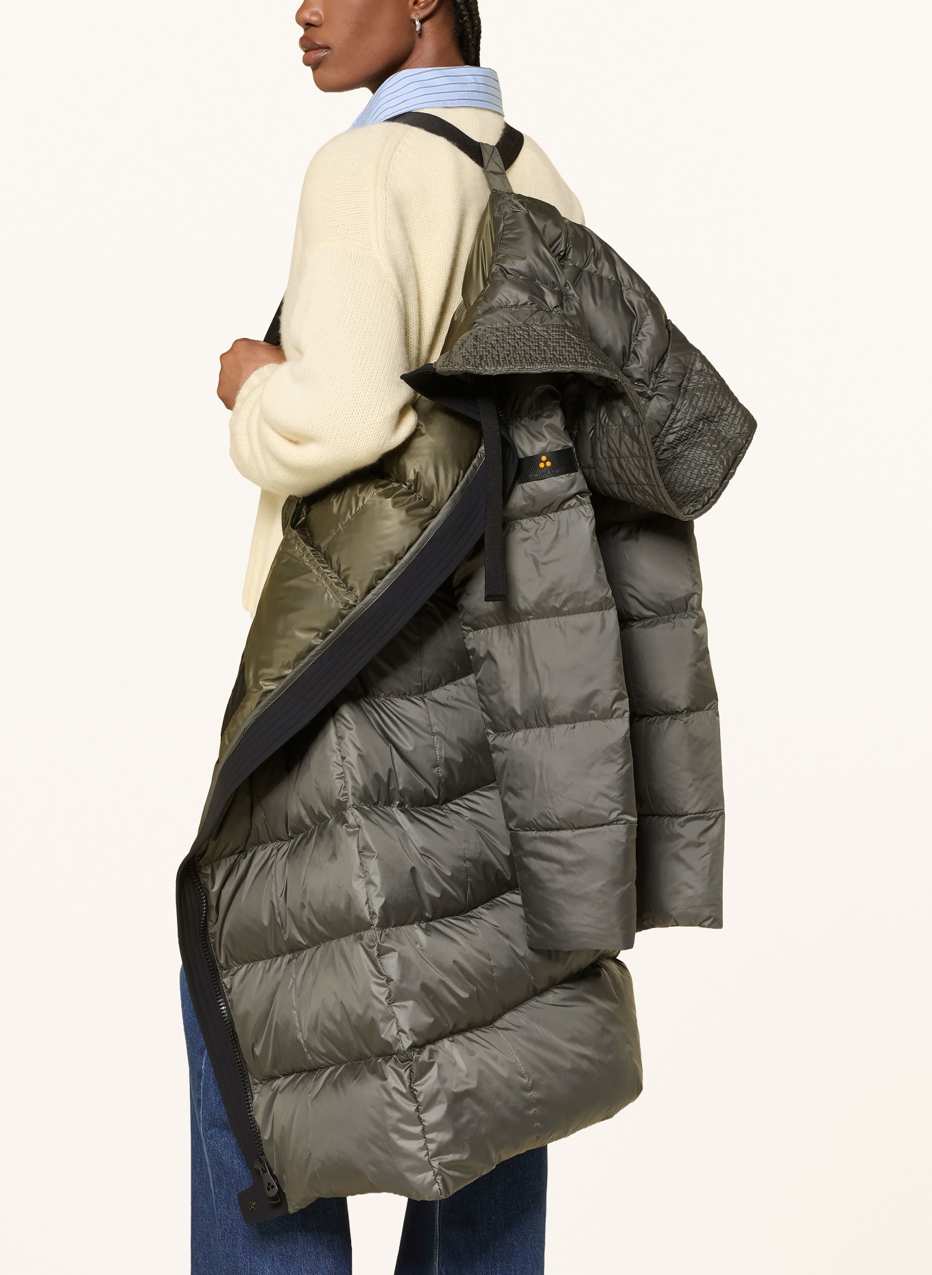 PEUTEREY Down coat NUNKI: GREEN