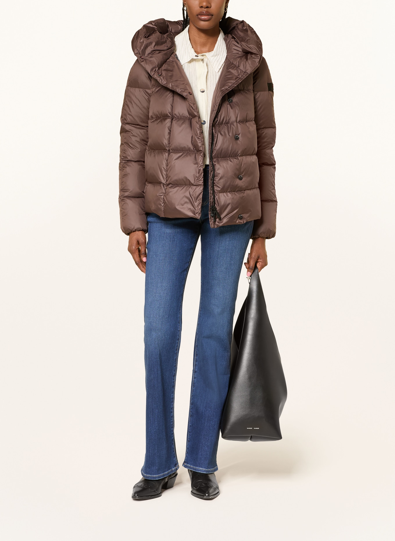 PEUTEREY Down jacket TUCANO: BROWN
