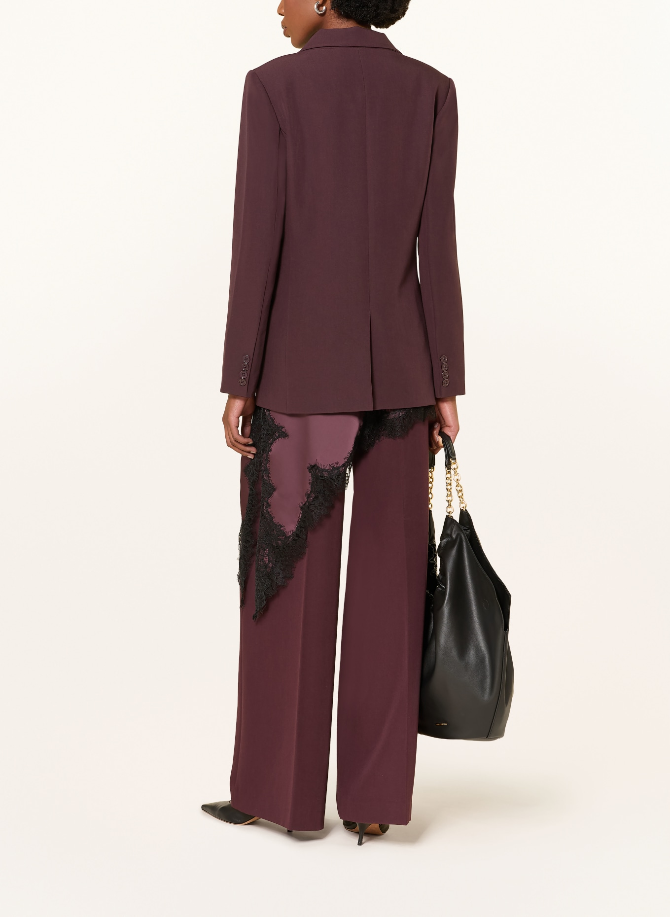 MRS & HUGS blazer: DONKERROOD