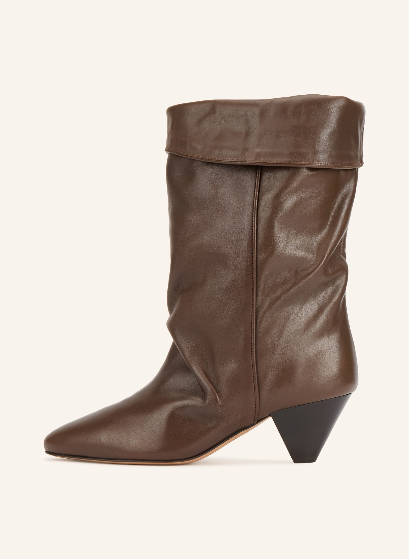 ISABEL MARANT Stiefeletten DALBY: DUNKELBRAUN