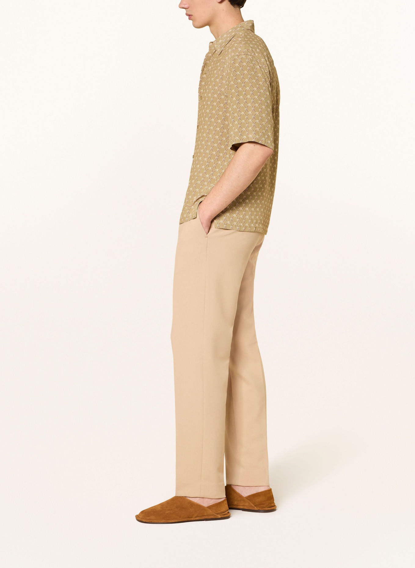 SANDRO Hose im Jogging-Stil: CAMEL