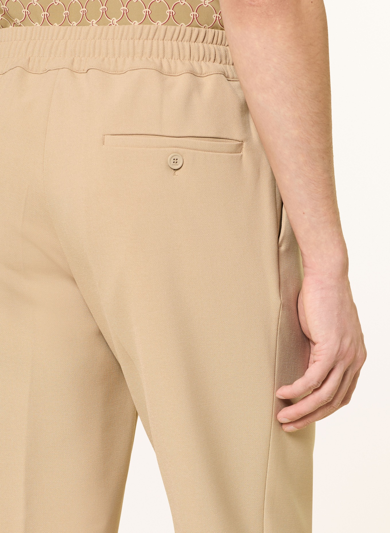 SANDRO Hose im Jogging-Stil: CAMEL