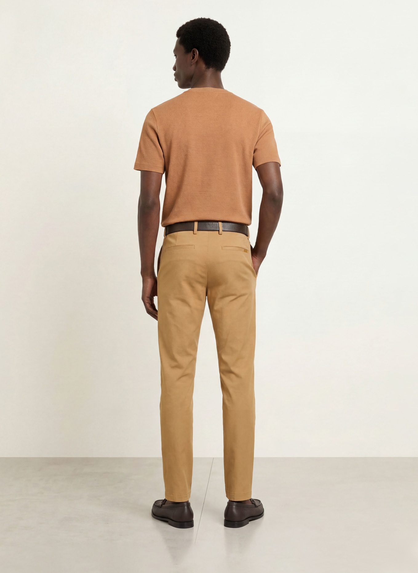 BOSS Chinos KAITON slim fit: BEIGE