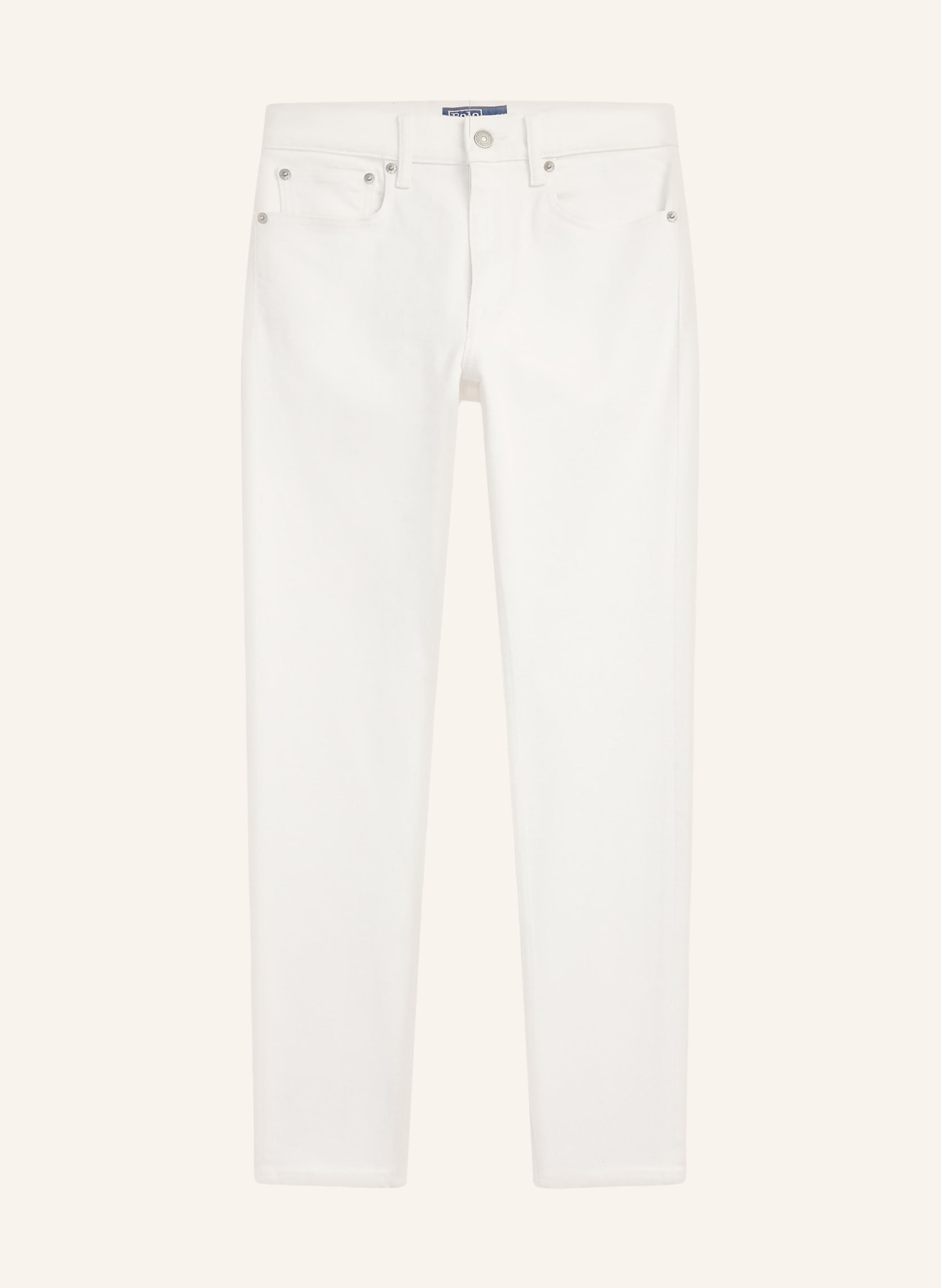 POLO RALPH LAUREN Skinny džíny: BÍLÁ