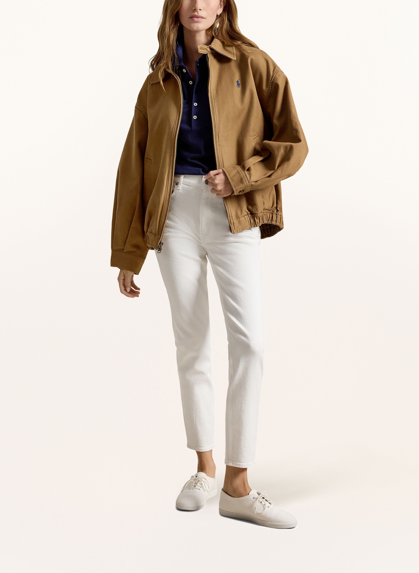 POLO RALPH LAUREN Skinny džíny: BÍLÁ