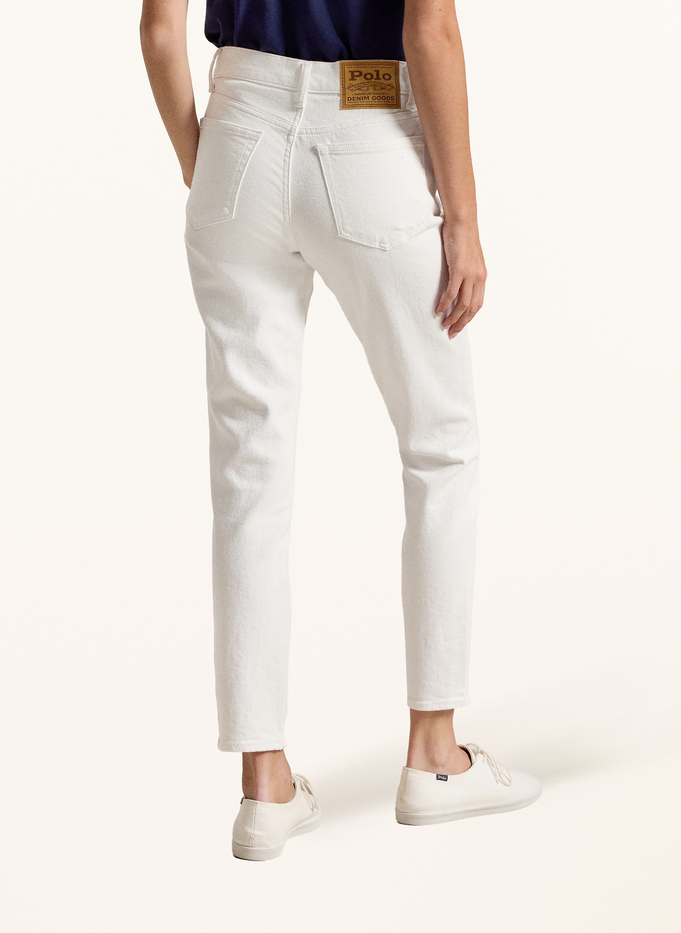 POLO RALPH LAUREN Skinny džíny: BÍLÁ
