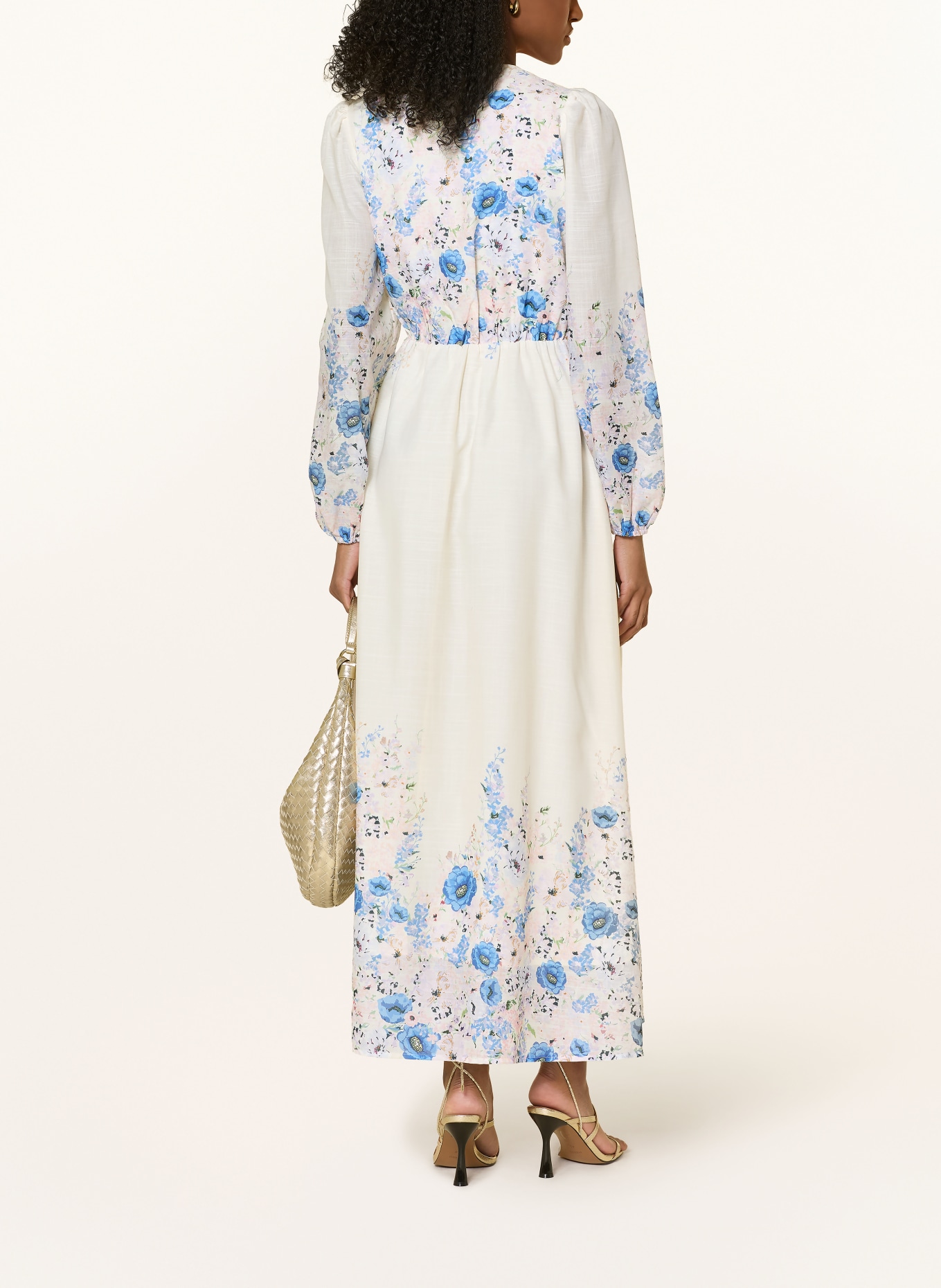 NEO NOIR Rochie SILFI: CREM / ROZ / ALBASTRU