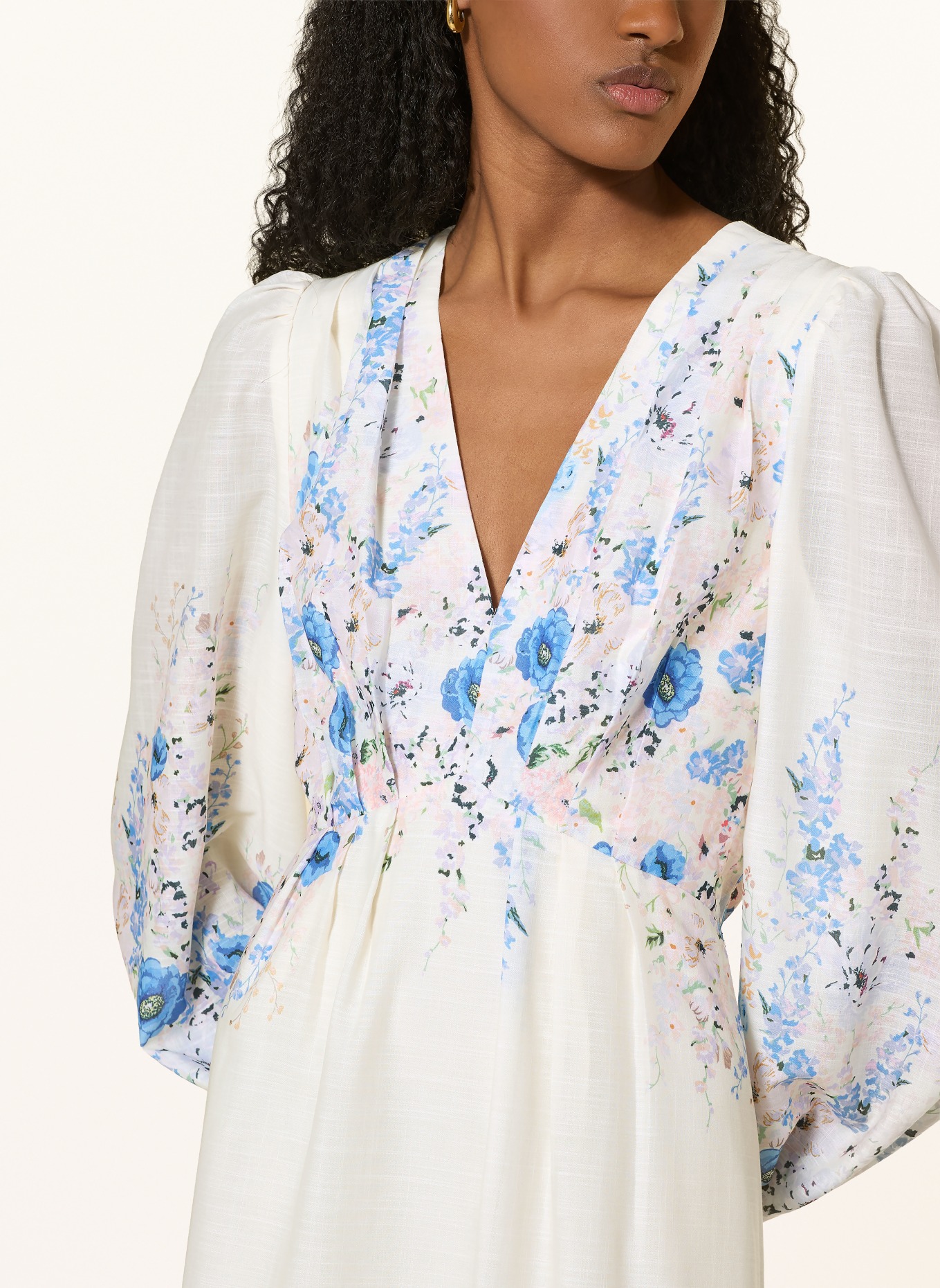 NEO NOIR Rochie SILFI: CREM / ROZ / ALBASTRU
