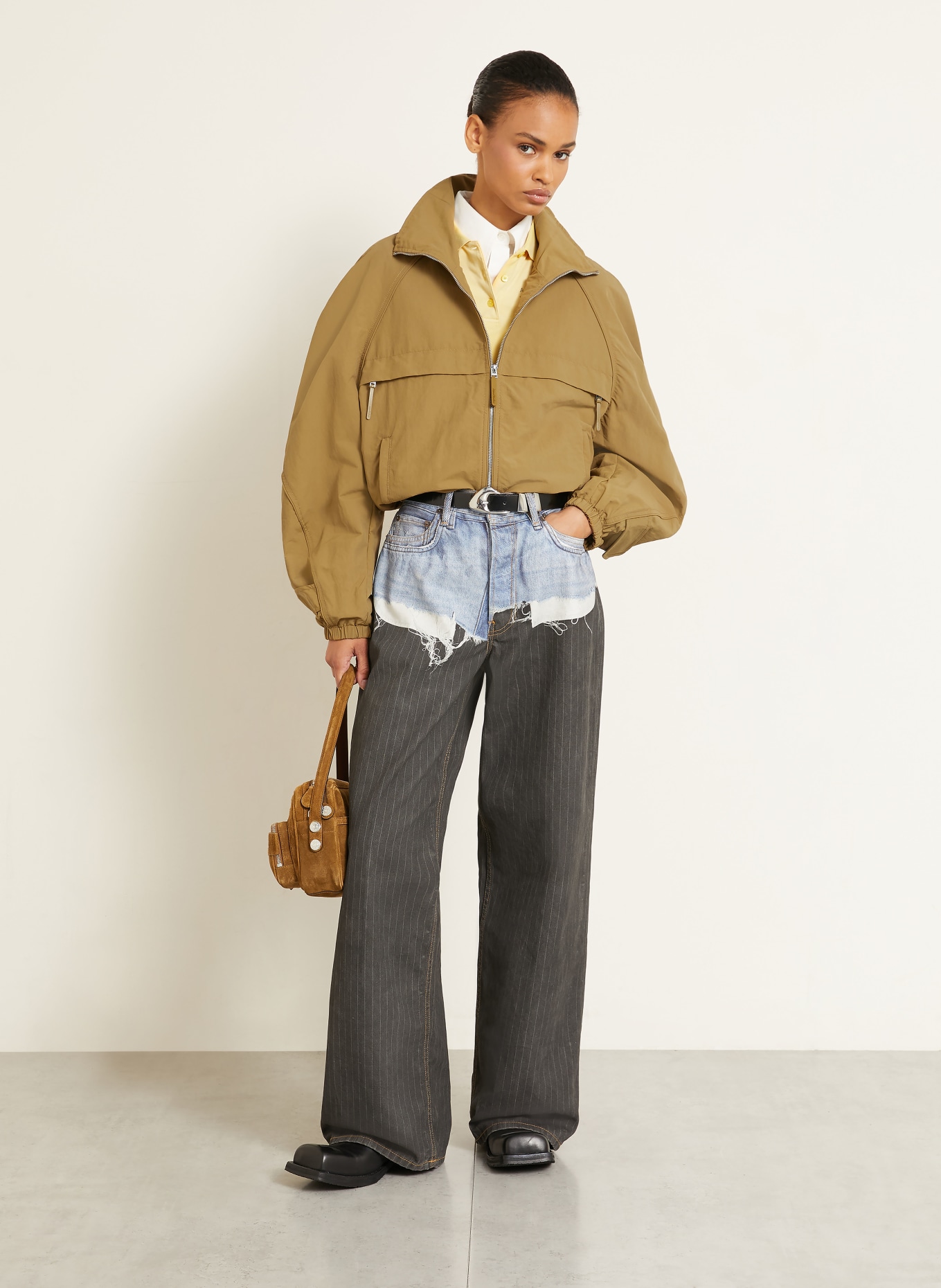 Acne Studios Blouson: COGNAC