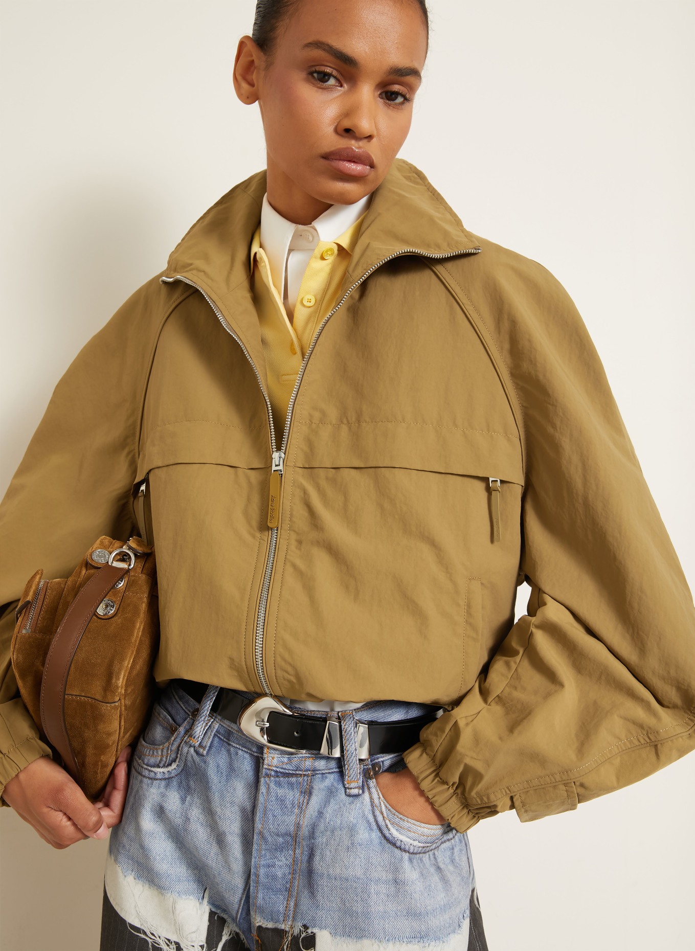 Acne Studios Blouson: COGNAC