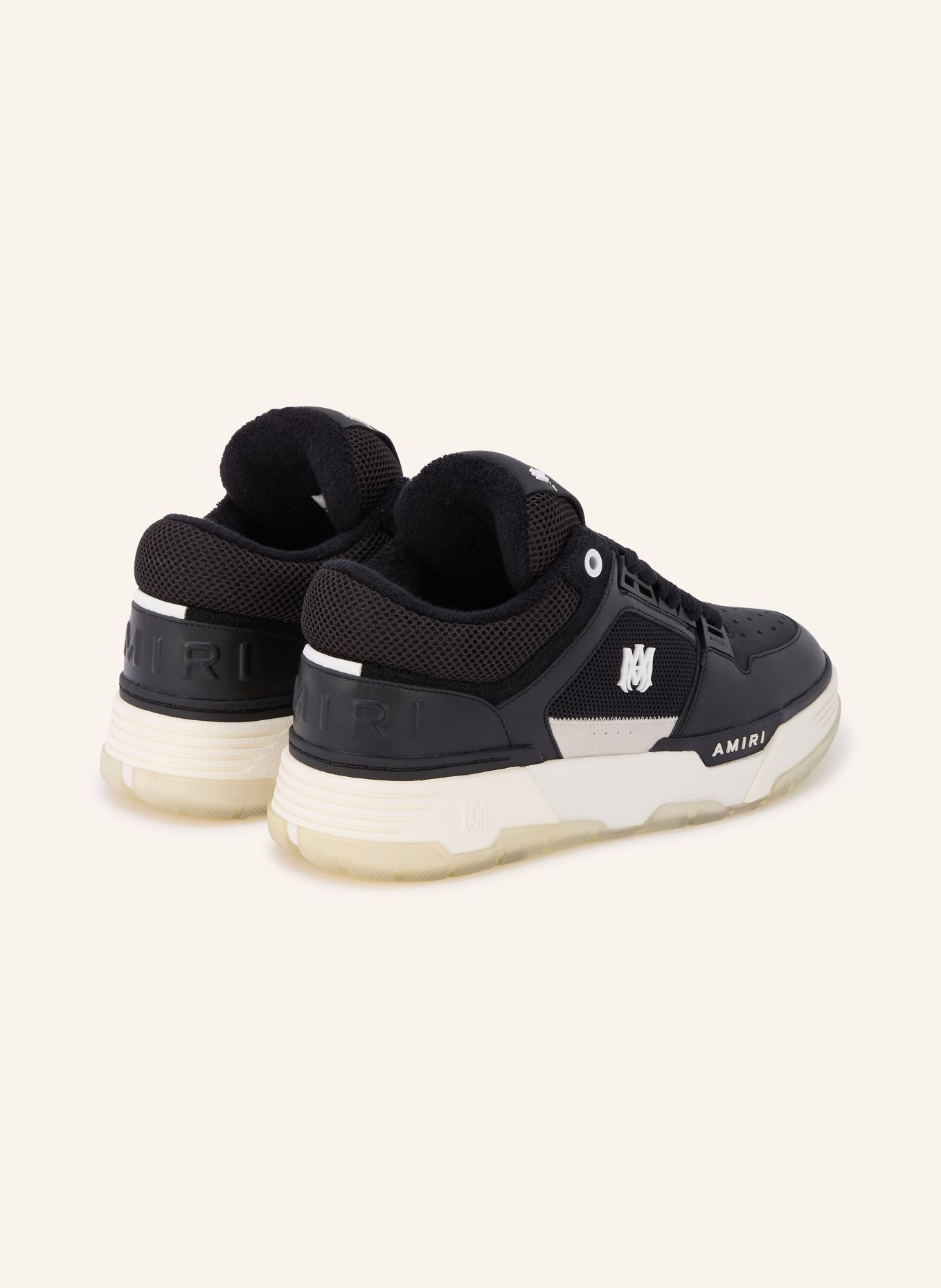 AMIRI Sneaker MA-1: ZWART / WIT