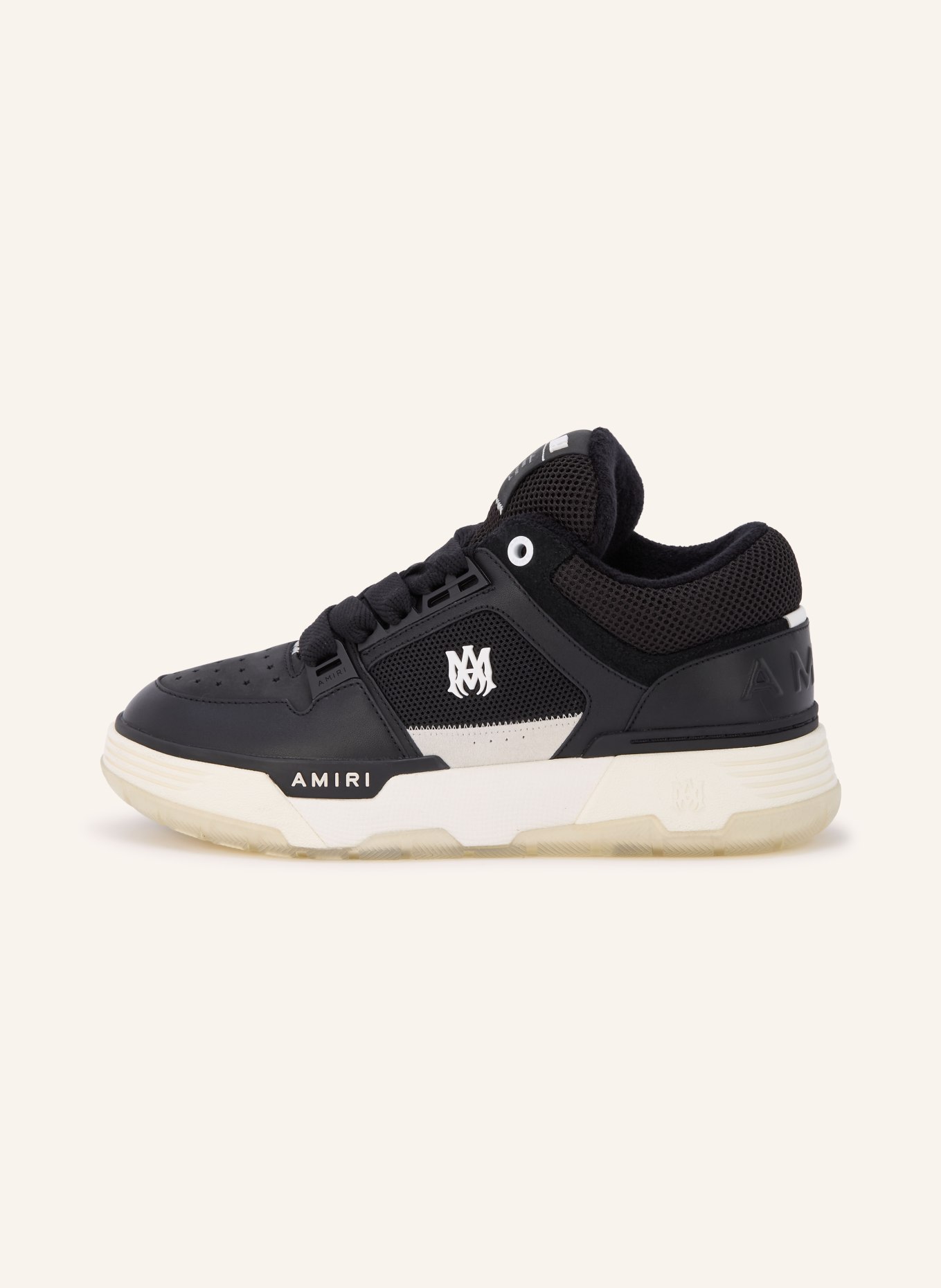 AMIRI Sneaker MA-1: ZWART / WIT